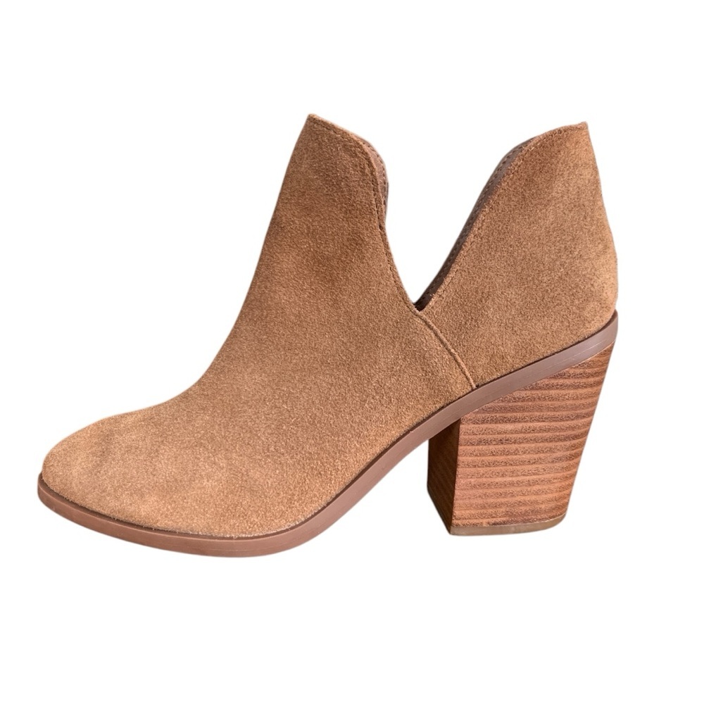 Steve Madden Aker Women's Brown Suede Ankle Boots Booties Women's Size 9M - Picture 8 of 11